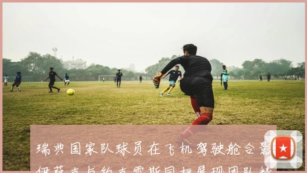 瑞典国家队球员在飞机驾驶舱合影伊萨克与约克雷斯同框展现团队精神