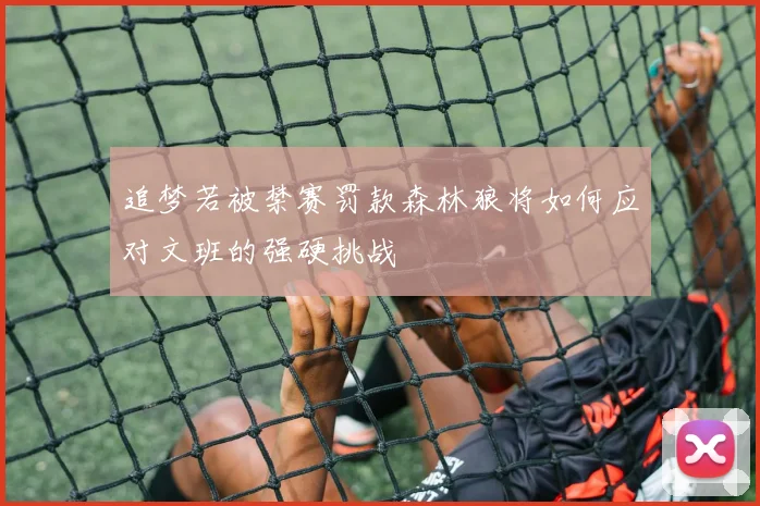 追梦若被禁赛罚款森林狼将如何应对文班的强硬挑战